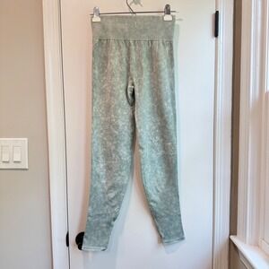 PINK Seamless High Waist Leggings Ribbed‎ Activewear Athleisure Medium